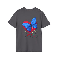 Load image into Gallery viewer, Butterfly On Love Unisex Softstyle T-Shirt