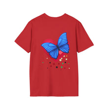Load image into Gallery viewer, Butterfly On Love Unisex Softstyle T-Shirt