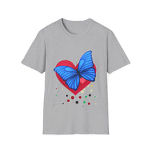 Load image into Gallery viewer, Butterfly On Love Unisex Softstyle T-Shirt