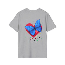 Load image into Gallery viewer, Butterfly On Love Unisex Softstyle T-Shirt