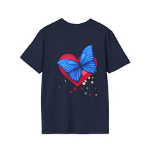 Load image into Gallery viewer, Butterfly On Love Unisex Softstyle T-Shirt
