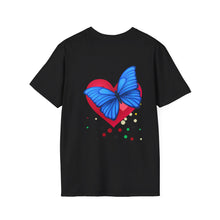 Load image into Gallery viewer, Butterfly On Love Unisex Softstyle T-Shirt
