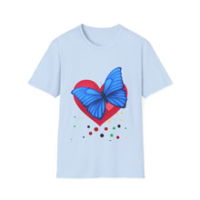 Load image into Gallery viewer, Butterfly On Love Unisex Softstyle T-Shirt
