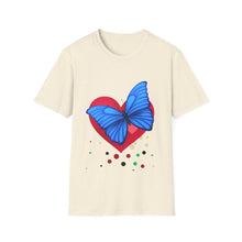 Load image into Gallery viewer, Butterfly On Love Unisex Softstyle T-Shirt
