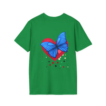Load image into Gallery viewer, Butterfly On Love Unisex Softstyle T-Shirt
