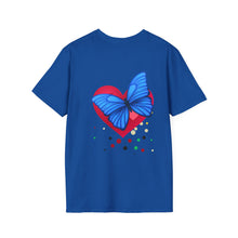 Load image into Gallery viewer, Butterfly On Love Unisex Softstyle T-Shirt
